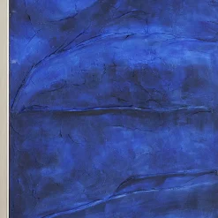 Sale Acrylschilderij Abstract Deep Blauw 155x155cm Wanddecoratie|Kasten
