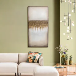 Cheap Acrylschilderij Abstract Fields 200x100cm Wanddecoratie|Kasten