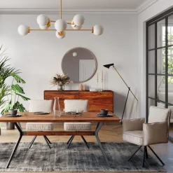 Fashion Armleunstoel Chelsea Grijs Kasten|Stoelen