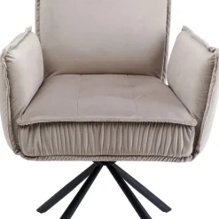 Fashion Armleunstoel Chelsea Grijs Kasten|Stoelen