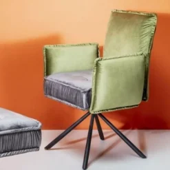 Discount Armleunstoel Chelsea Groen Kasten|Stoelen