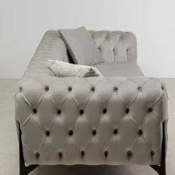 Clearance Bank Bellissima 3-zits Beige 240cm Kasten|Tuinmeubelen