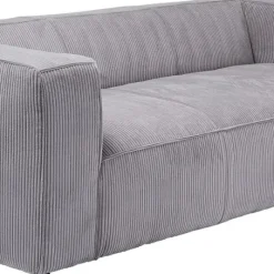 Discount Bank Cubetto Cord 3-zits Light Grey 220cm Kasten|Tuinmeubelen