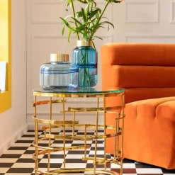 Clearance Bank Element Wave Oranje Kasten|Tuinmeubelen