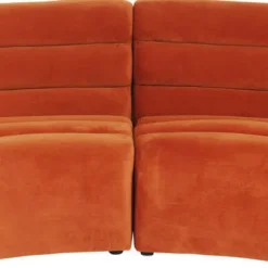 Clearance Bank Element Wave Oranje Kasten|Tuinmeubelen