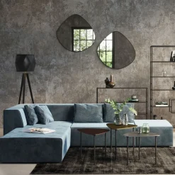 Fashion Bank Infinity Fluweel Oceaan Links Kasten|Tuinmeubelen