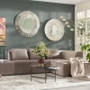 Discount Bank Infinity Fluweel Taupe Rechts Kasten|Tuinmeubelen