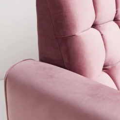 Clearance Bank Milchbar 3-Zits Fluweel Roze Kasten|Tuinmeubelen