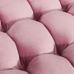 Clearance Bank Milchbar 3-Zits Fluweel Roze Kasten|Tuinmeubelen
