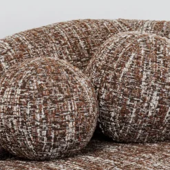 Best Sale Bank 2-zits Livia Melange Brown 201cm Kasten|Tuinmeubelen