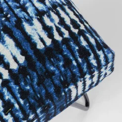 Fashion Bankje Desna Patchwork Blue 80cm Kasten|Tuinmeubelen