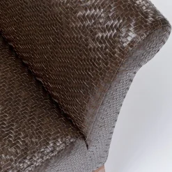 Cheap Bankje Motley Zigzag Brown Kasten|Tuinmeubelen