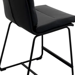 Store Barkruk Ginny Black 60cm Kasten|Stoelen