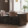 Hot Barkruk Hojas Beige Kasten|Stoelen