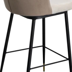 Hot Barkruk Hojas Beige Kasten|Stoelen