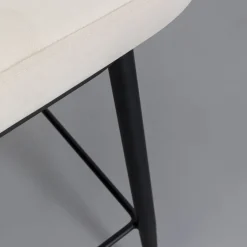 Hot Barkruk Hojas Beige Kasten|Stoelen