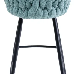 Online Barkruk Knot Petrol-Blauw Kasten|Stoelen