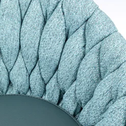 Online Barkruk Knot Petrol-Blauw Kasten|Stoelen