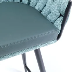 Online Barkruk Knot Petrol-Blauw Kasten|Stoelen