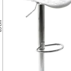 Cheap Barkruk Ornament Wit Kasten|Stoelen