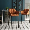 Hot Barkruk Thinktank Vier Poten Bruin Kasten|Stoelen