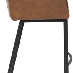 Hot Barkruk Thinktank Vier Poten Bruin Kasten|Stoelen