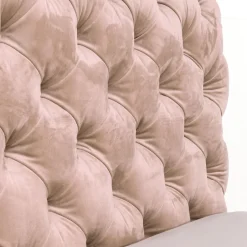 Best Bed Desire Fluweel Ecru 160x200cm Bedden|Kasten