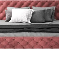 Flash Sale Bed Desire Fluweel Roze 180x200cm Bedden|Kasten