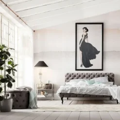 Flash Sale Bed Desire Fluweel Zilvergrijs 160x200cm Kasten|Bedden