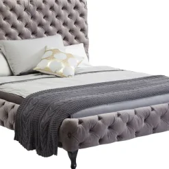 Outlet Bed Desire Hoog Zilvergrijs 180x200cm Bedden|Kasten