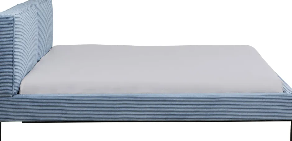 Outlet Bed East Side Cord Blue 180x200cm Bedden|Tuinmeubelen