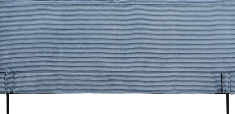 Outlet Bed East Side Cord Blue 180x200cm Bedden|Tuinmeubelen