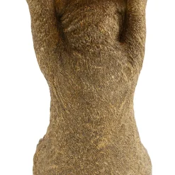 Best Bijzettafel Animal Beer Goud 35x34cm Kasten|Tafels