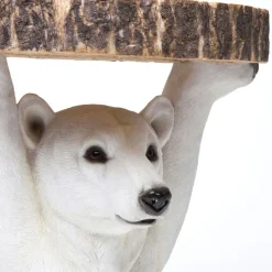 Discount Bijzettafel Animal IJsbeer Ø37cm Kasten|Tafels