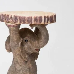 Fashion Bijzettafel Animal Olifant Ø35cm Kasten|Tafels