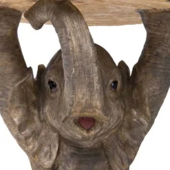 Fashion Bijzettafel Animal Olifant Ø35cm Kasten|Tafels