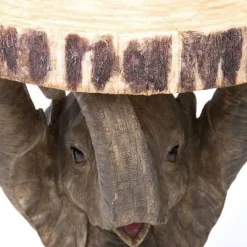 Fashion Bijzettafel Animal Olifant Ø35cm Kasten|Tafels