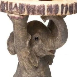 Fashion Bijzettafel Animal Olifant Ø35cm Kasten|Tafels