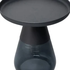 Fashion Bijzettafel Bottglia Smoke 50cm Kasten|Tafels