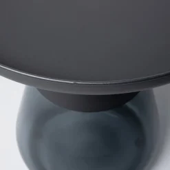 Fashion Bijzettafel Bottglia Smoke 50cm Kasten|Tafels