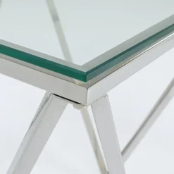Best Bijzettafel Cristallo 50x50 Kasten|Tafels