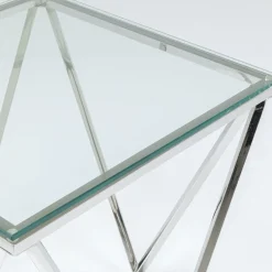 Best Bijzettafel Cristallo 50x50 Kasten|Tafels