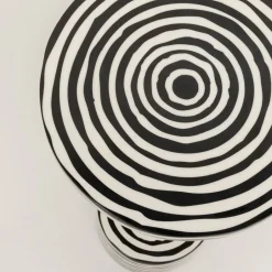 Fashion Bijzettafel Domero Swirl 25cm Kasten|Tafels