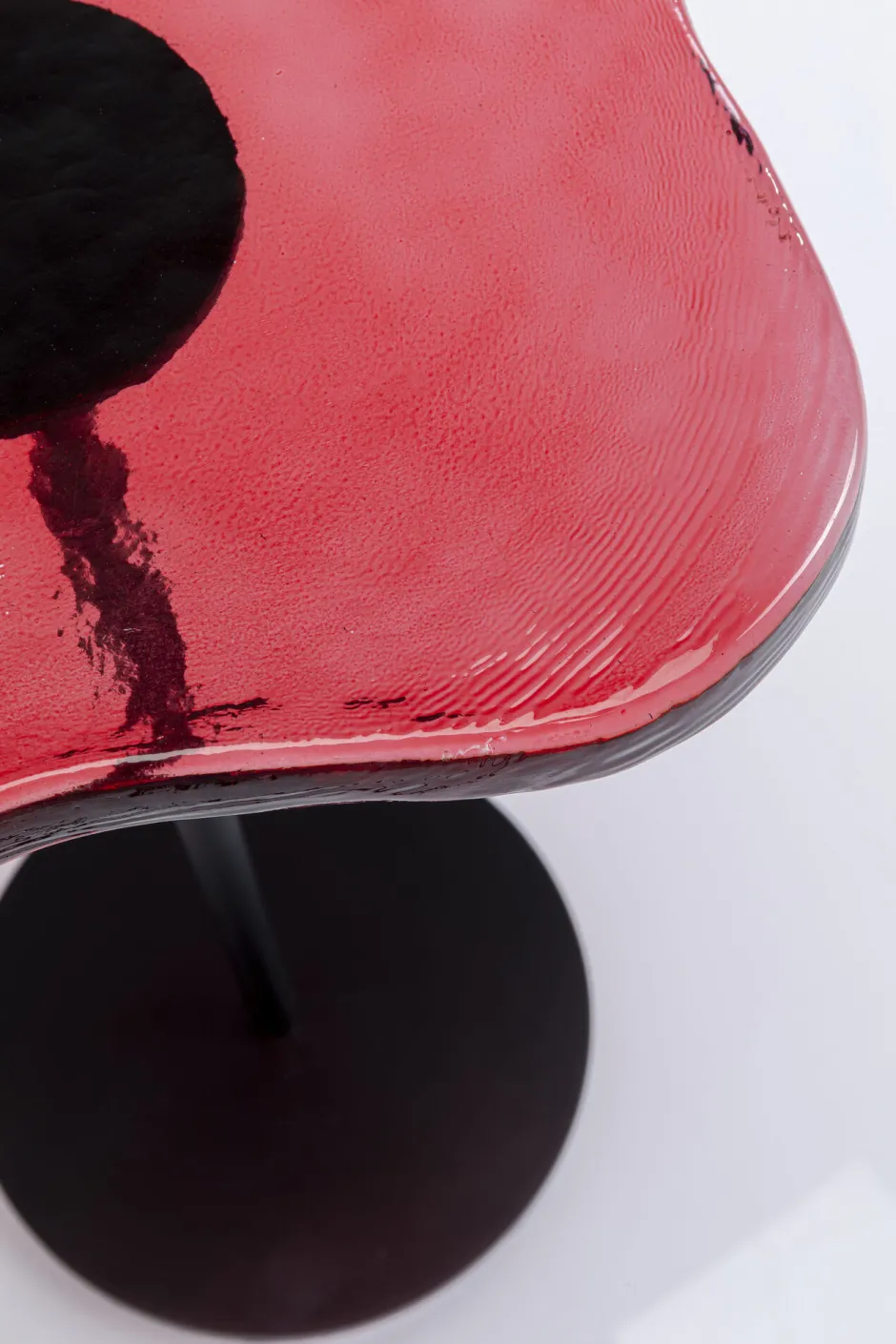 Clearance Bijzettafel Lava Red 30cm Kasten|Tafels