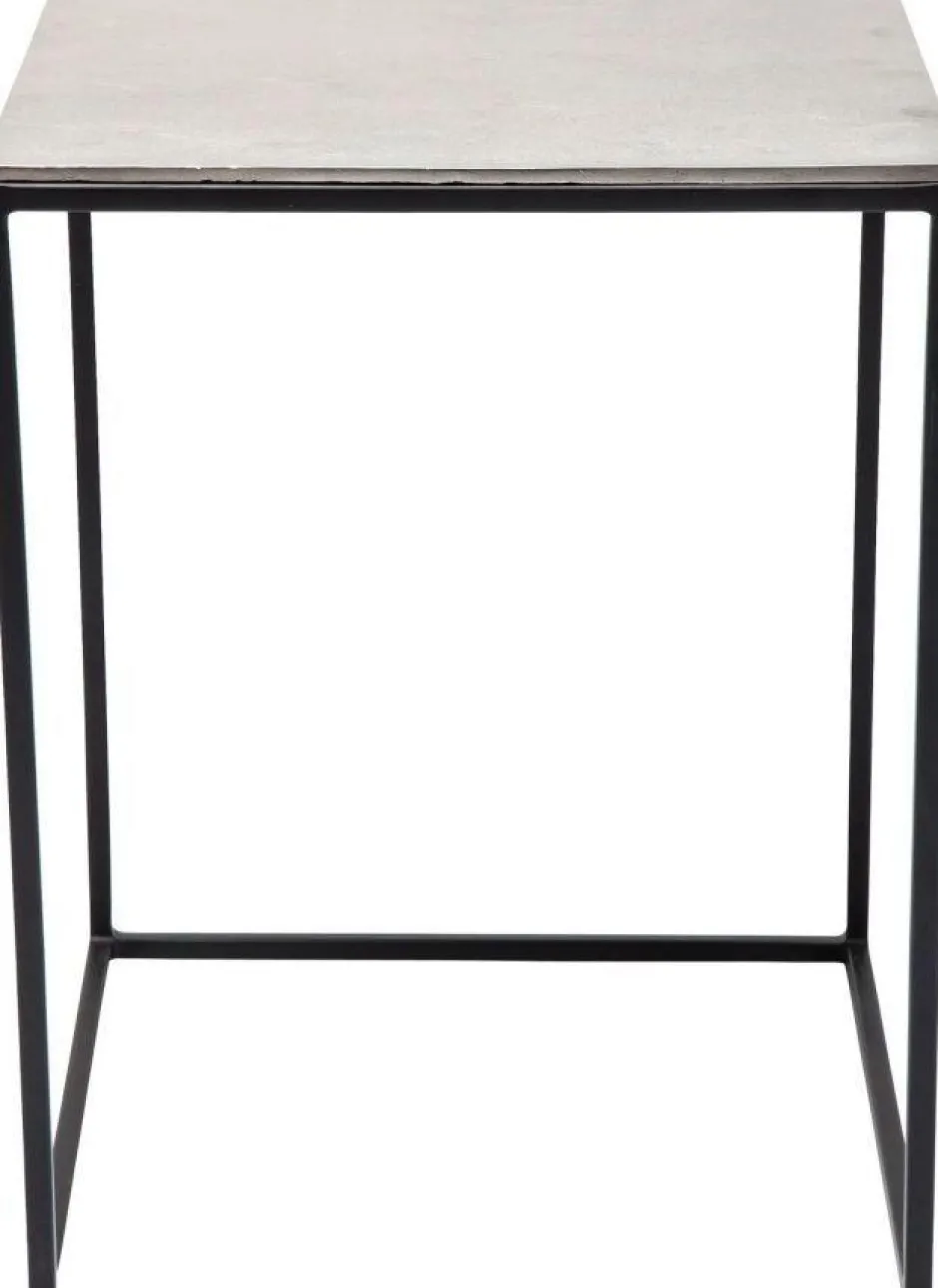 Clearance Bijzettafel Loft Vierkant Vintage (3-delig) 41x41cm Kasten|Tafels