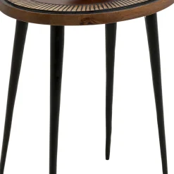Fashion Bijzettafel Medina Oval 40x30cm Kasten|Tafels