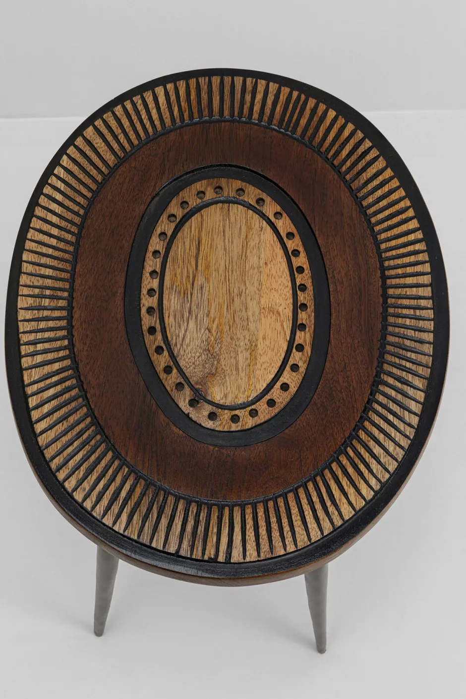 Fashion Bijzettafel Medina Oval 40x30cm Kasten|Tafels
