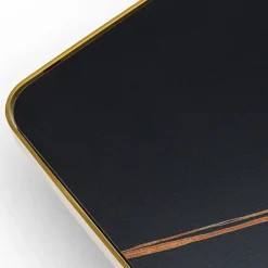 Best Bijzettafel Miler Gold 60x60cm Kasten|Tafels