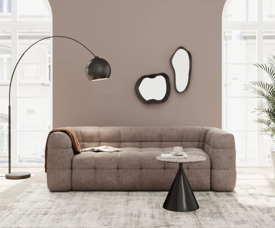Discount Bijzettafel Rita Black 50cm Kasten|Tafels