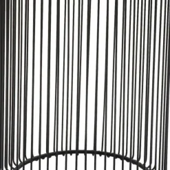 Cheap Bijzettafel Wire Zwart (2-delig) Ø44cm Kasten|Tuinmeubelen